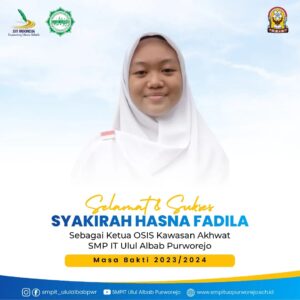 Pelantikan OSIS SMPIT Ulul ALbab Purworejo 2023/2024